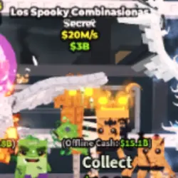Los Spooky Combinasionas 20M s secret (Секретный персонаж) — Roblox, лот №236534