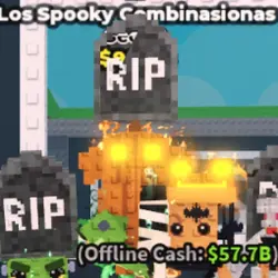 Los Spooky Combinasionas 90 M s (Секретный персонаж) — Roblox, лот №236539
