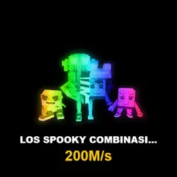 Los Spooky Combinasionas Rainbow 200M s Exclusive - Ultra R… — Roblox, лот №236543