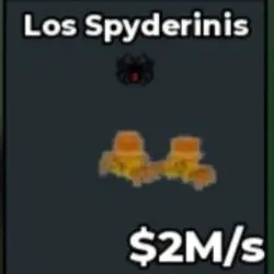 Los Spyderinis Gold 2M s (Секретный персонаж) — Roblox, лот №236548