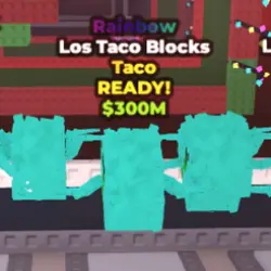Los Taco Blocks - Rainbow (Taco персонаж) — Roblox, лот №236555