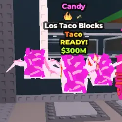 Los Taco Blocks CANDY Very (Taco персонаж) — Roblox, лот №236562
