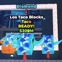 Los Taco Blocks Diamond (Taco персонаж) — Roblox, лот №236564