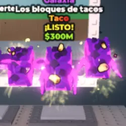 Los Taco Blocks GALAXY Very (Taco персонаж) — Roblox, лот №236567