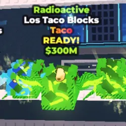 Los Taco Blocks Radioactive (Taco персонаж) — Roblox, лот №236571
