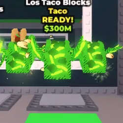 Los Taco Blocks RADIOACTIVE (Taco персонаж) — Roblox, лот №236572