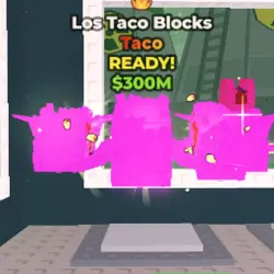 Los Taco Blocks RAINBOW [TACO] (Taco персонаж) — Roblox, лот №236573