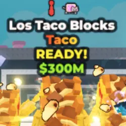 Los Taco Blocks READY Gold (Taco персонаж) — Roblox, лот №236574