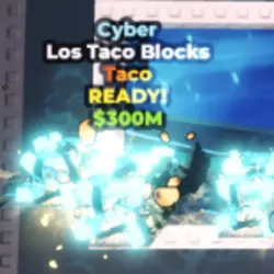 Los Taco Lucky Block Cyber Mutation (Taco персонаж) — Roblox, лот №236577