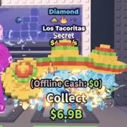 Los Tacoritas Diamond 432M s (Секретный персонаж) — Roblox, лот №236596