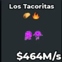 LOS Tacoritas Galaxy Taco and Fire Traits - $464M S 25 Exis… — Roblox, лот №236599