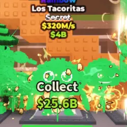 Los Tacoritas Rainbow, 320M s (Секретный персонаж) — Roblox, лот №236602