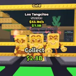 Los Tangcitos [Gold] 53.1 M s (Секретный персонаж) — Roblox, лот №236647