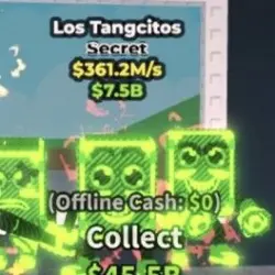 Los Tangcitos Radioactive 361.2M s (Секретный персонаж) — Roblox, лот №236669