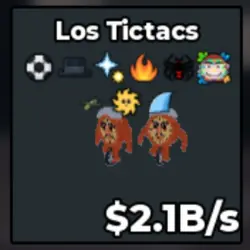 Los Tictacs (f01752) (Секретный персонаж) — Roblox, лот №236689