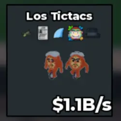 Los Tictacs 1.1B s (Секретный персонаж) — Roblox, лот №236701