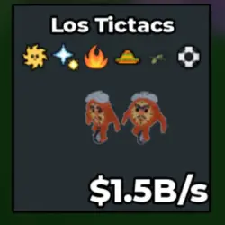 Los Tictacs 1.5B s (Секретный персонаж) — Roblox, лот №236661