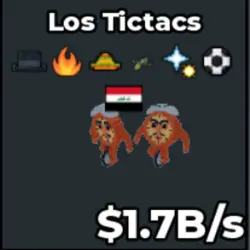 Los Tictacs 1.7 B s (Секретный персонаж) — Roblox, лот №236664