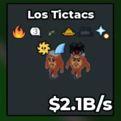 Los Tictacs 2.1B s (Секретный персонаж) — Roblox, лот №236683