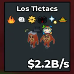 Los Tictacs 2.2B s (Секретный персонаж) — Roblox, лот №236684