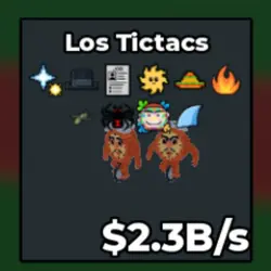 Los Tictacs 2.3B s (Секретный персонаж) — Roblox, лот №236686