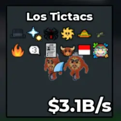 Los Tictacs 3.1B s (Секретный персонаж) — Roblox, лот №236702