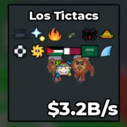 Los Tictacs 3.2B s (Секретный персонаж) — Roblox, лот №236703
