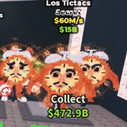 Los Tictacs 60.0M s (Секретный персонаж) — Roblox, лот №236739