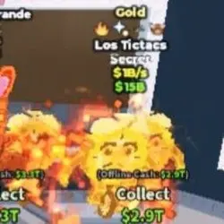 Los Tictacs Gold $1B S (Секретный персонаж) — Roblox, лот №236720