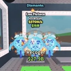 Los Tictacs Secret Diamante 570M s (Секретный персонаж) — Roblox, лот №236743