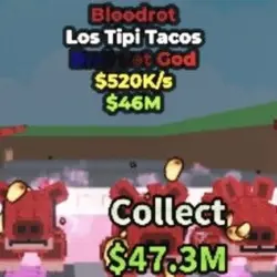 Los Tipi Tacos BLOODROT (Brainrot God персонаж) — Roblox, лот №236757