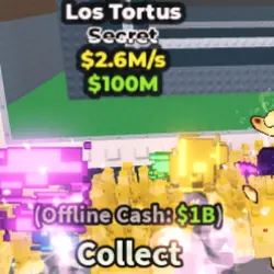 Los Tortus 2.6M s (Секретный персонаж) — Roblox, лот №236768
