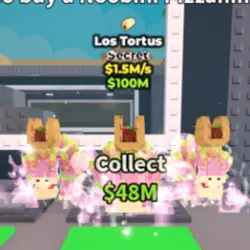 Los Tortus [Normal] 1.5 M s (Секретный персонаж) — Roblox, лот №236773