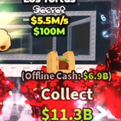 Los Tortus Cursed + 1 trait 5.5m s (K01) (Секретный персона… — Roblox, лот №236782