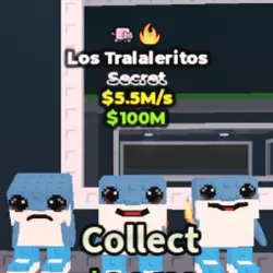 Los Tralaleritos 5.5M s 2 Traits (Секретный персонаж) — Roblox, лот №236781