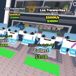 Los Tralaleritos 500k s for rebirth 16 (Секретный персонаж) — Roblox, лот №236784