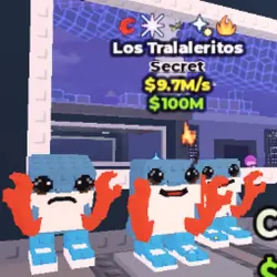 Los Tralaleritos 9.7M s 5 Traits (Секретный персонаж) — Roblox, лот №236805