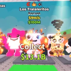 LOS TRALALERITOS 9M (Секретный персонаж) — Roblox, лот №236806