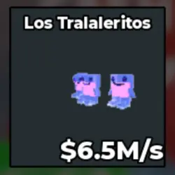 Los Tralaleritos Crystal 6,5M s (Секретный персонаж) — Roblox, лот №236813