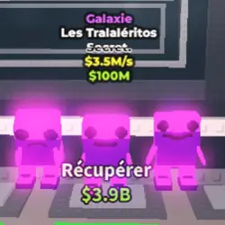Los tralaleritos Galaxy 3.5M s (Секретный персонаж) — Roblox, лот №236821
