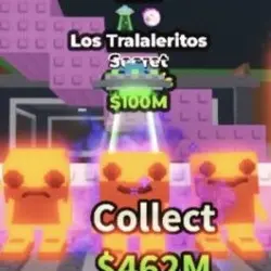 Los Tralaleritos LAVA 5.5M s (Секретный персонаж) — Roblox, лот №236826
