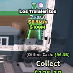 Los Tralaleritos Phantom (Секретный персонаж) — Roblox, лот №236827