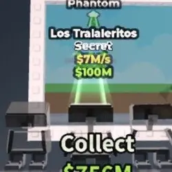 Los Tralaleritos PHANTOM 7M s (Секретный персонаж) — Roblox, лот №236829