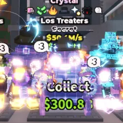 Los Treaters - Crystal - $50.4M s (Секретный персонаж) — Roblox, лот №236841