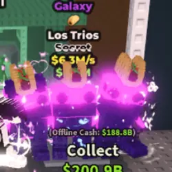 Los Trios - Galaxy - Taco - $6.3M s (Секретный персонаж) — Roblox, лот №236856