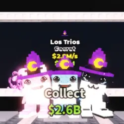 Los Trios 2.8 M s Trait Witch Hat (Секретный персонаж) — Roblox, лот №236860