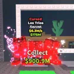 Los Trios Cursed 6,3M s (Секретный персонаж) — Roblox, лот №236870