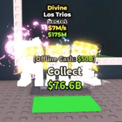 Los Trios DIVINE (Секретный персонаж) — Roblox, лот №236872