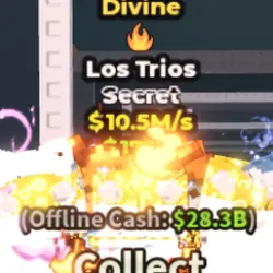 Los Trios Divine 10.5 M s (Секретный персонаж) — Roblox, лот №236873