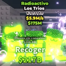 Los Trios Radioactive (Секретный персонаж) — Roblox, лот №236876